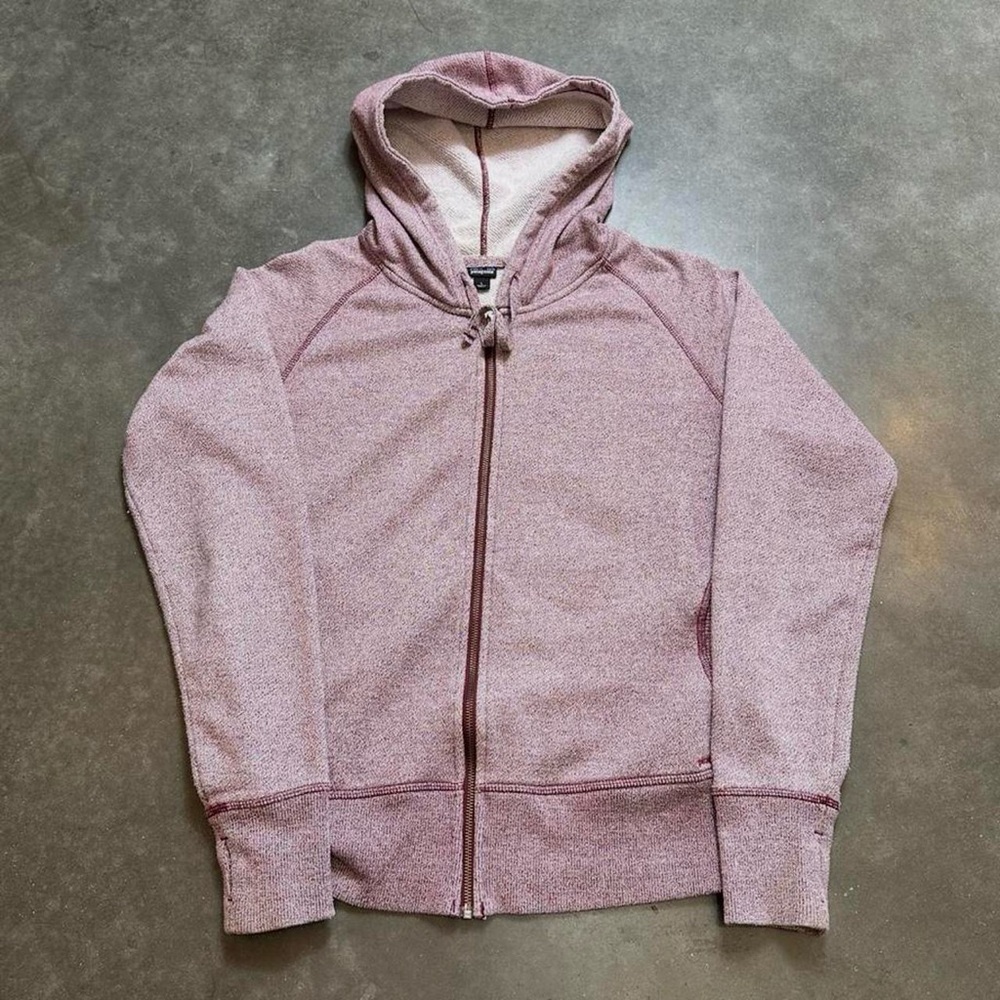 Women’s Patagonia Stack Cloud Full Zip Hoodie Sz … - image 1